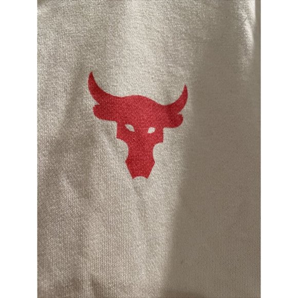 Under armour Loose Blood Sweat Respect Cropped Hoodie Pullover Oversized Sz Med - Picture 2 of 12